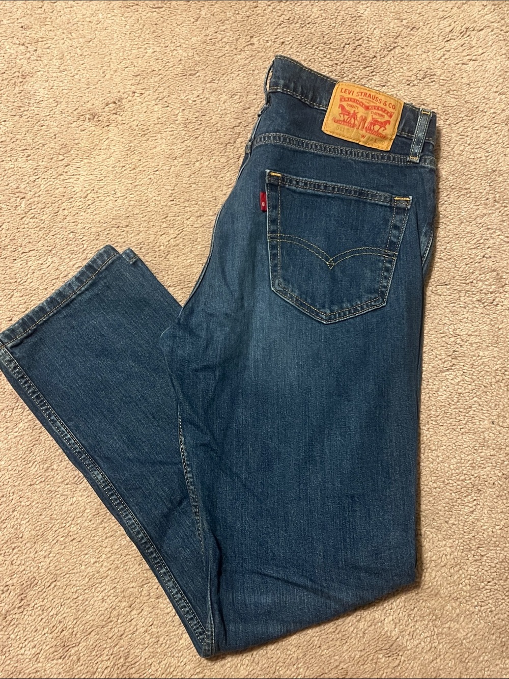 Levi's 511 Slim Fit Men’s Jeans in Medium Blue Wash